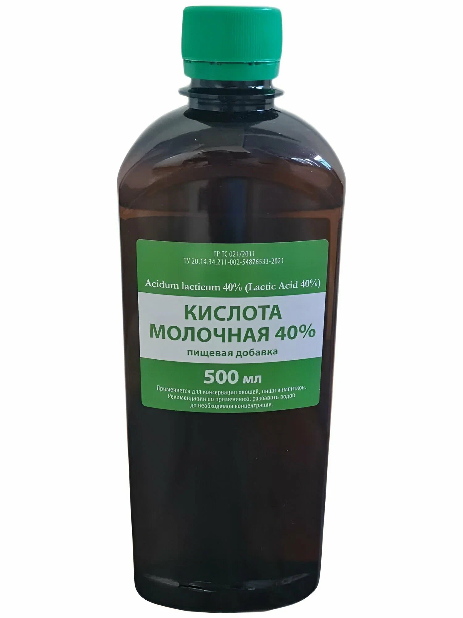 orig Кислота молочная 40%, 500 мл — изображение 1